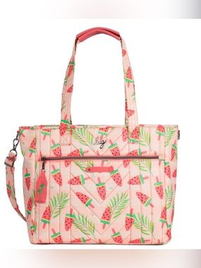 Lug Paddle Carryall Tote. Popsicle Pink Watermelon . NWT